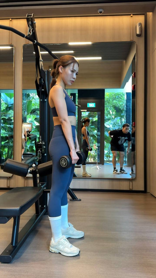 Personal trainer workout at Almighty PT gym Singapore